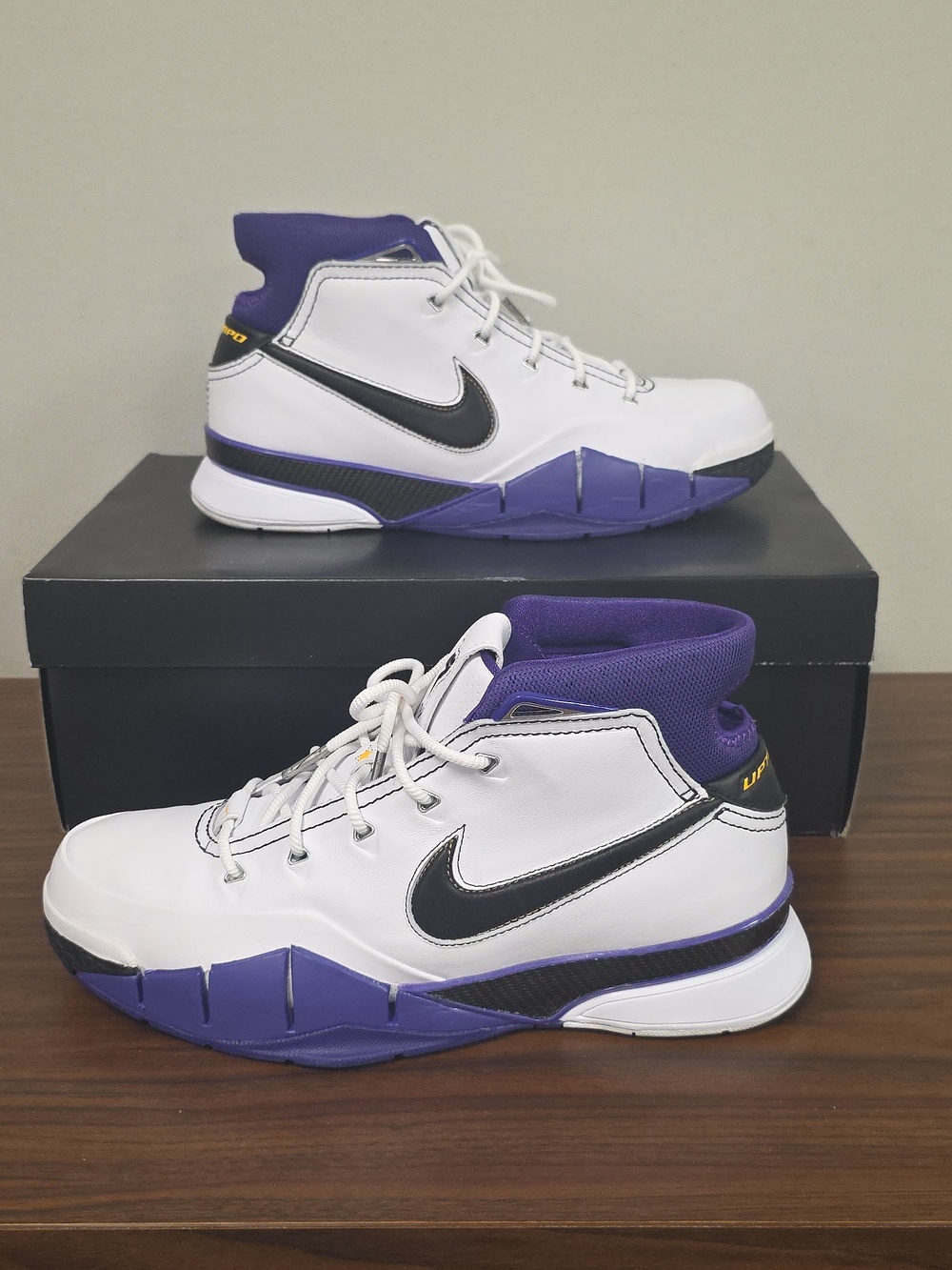 Nike Kobe 1 Protro 81 Points Lakers (2019) Men's Sz 10 AQ2728-105 OG ALL